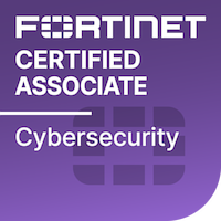 fortinet certified associate certificate badge